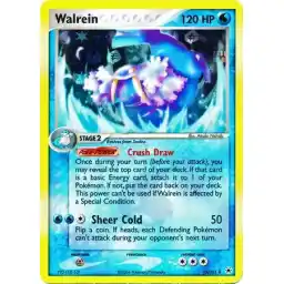 EX Hidden Legends - 15/101 - Walrein - Reverse Holo Rare (Moderately Played)