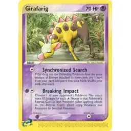 EX Dragon - 16/97 - Girafarig - Rare