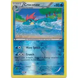 XY Phantom Forces - 016/119 - Croconaw - Reverse Holo