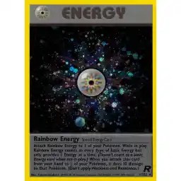 Team Rocket - 17/82 - Rainbow Energy - Holo (Lightly Played)
