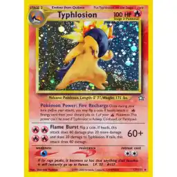 Neo Genesis - 017/111 - Typhlosion lv 55 - Holo