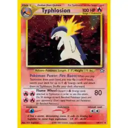 Neo Genesis - 018/111 - Typhlosion lv 57 - Holo