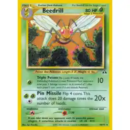 Neo Discovery - 18/75 - Beedrill - Rare