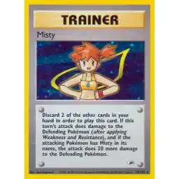 Gym Heroes - 018/132 - Misty - Holo
