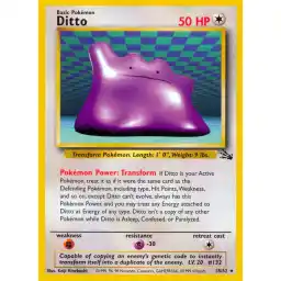Fossil - 18/62 - Ditto - Rare