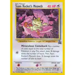Black Star Promo - WP18 - Team Rocket's Meowth