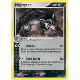 EX Power Keepers - 18/108 - Mightyena - Rare (Lightly Played)
