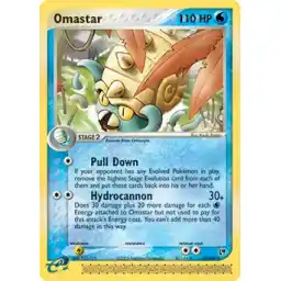 EX Sandstorm - 019/100 - Omastar - Rare