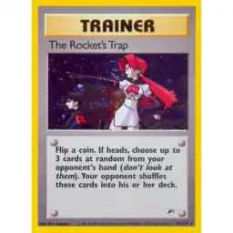 Gym Heroes - 019/132 - The Rocket's Trap - Holo (Lightly Played)