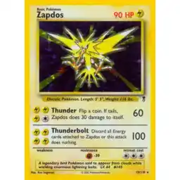 Legendary Collection - 019/110 - Zapdos - Holo (Heavily Played)