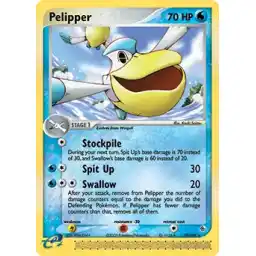 EX Ruby & Sapphire - 019/109 - Pelipper - Rare