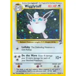 Base Set 2 - 019/130 - Wigglytuff - Holo (Moderately Played)