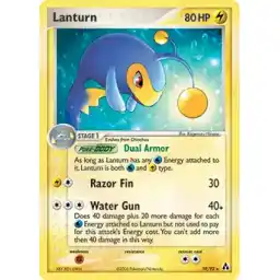 EX Legend Maker - 19/92 - Lanturn - Rare