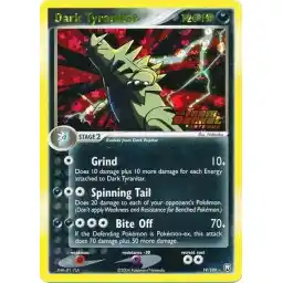EX Team Rocket Returns - 019/109 - Dark Tyranitar - Reverse Holo (Lightly Played)