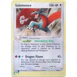 EX Dragon - 19/97 - Salamence - Rare - Reverse Holo