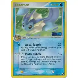 EX Unseen Forces - 19/115 - Vaporeon - Reverse Holo (Near Mint -)
