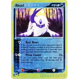 EX Dragon - 1/97 - Absol - Reverse Holo