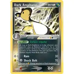 EX Team Rocket Returns - 002/109 - Dark Ampharos - Holo Rare (Lightly Played)