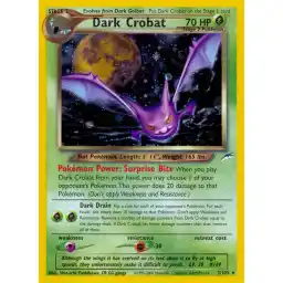 Neo Destiny - 002/105 - Dark Crobat - Holo (Lightly Played)