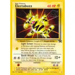 Black Star Promo - WP2 - Electabuzz (Lightly Played)