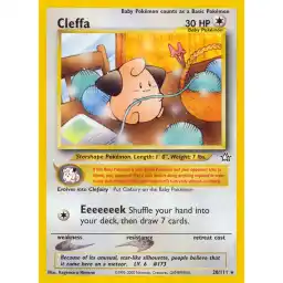 Neo Genesis - 020/111 - Cleffa - Rare (Lightly Played)