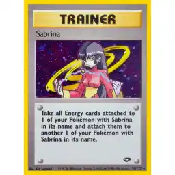 Gym Challenge - 020/132 - Sabrina - Holo