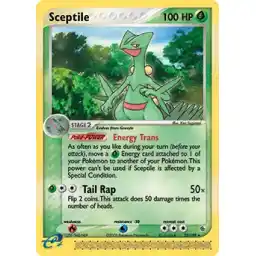 EX Ruby & Sapphire - 020/109 - Sceptile - Rare