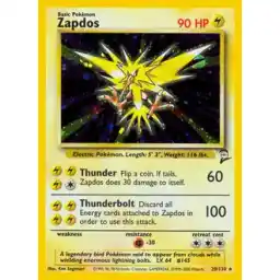 Base Set 2 - 020/130 - Zapdos - Holo