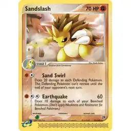 EX Sandstorm - 021/100 - Sandslash - Rare
