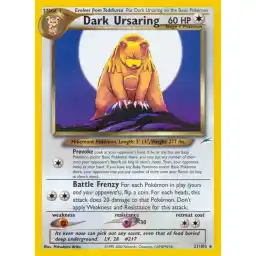 Neo Destiny - 021/105 - Dark Ursaring - Rare