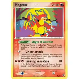 EX Legend Maker - 21/92 - Magmar - Rare