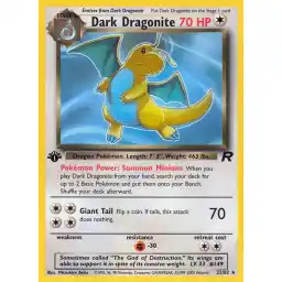 Team Rocket - 22/82 - Dark Dragonite - 1st Edition - Rare