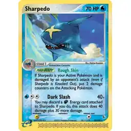 EX Ruby & Sapphire - 022/109 - Sharpedo - Rare