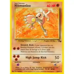 Fossil - 22/62 - Hitmonlee - Rare
