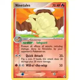 EX Hidden Legends - 22/101 - Ninetales - Rare