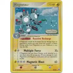 EX Legend Maker - 22/92 - Magneton - Reverse Holo Rare (Heavily Played)