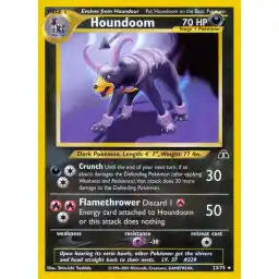 Neo Discovery - 23/75 - Houndoom - Rare