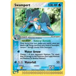 EX Ruby & Sapphire - 023/109 - Swampert - Rare