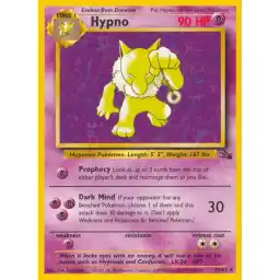 Fossil - 23/62 - Hypno - Rare (Lightly Played)