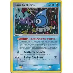 EX Hidden Legends - 23/101 - Rain Castform - Reverse Holo Rare