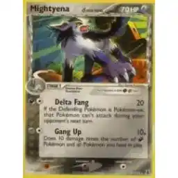 EX Delta Species - 24/113 - Mightyena (delta species) - Reverse Holo