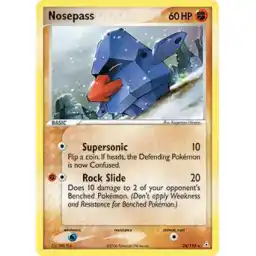 EX: Holon Phantoms - 025/110 - Nosepass - Rare