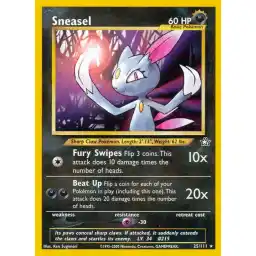 Neo Genesis - 025/111 - Sneasel - Rare