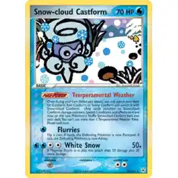 EX Hidden Legends - 25/101 - Snow-cloud Castform - Rare