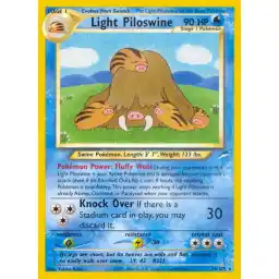 Neo Destiny - 026/105 - Light Piloswine - Rare (Lightly Played)