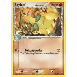 EX: Dragon Frontiers - 026/101 - Bayleef (delta species)