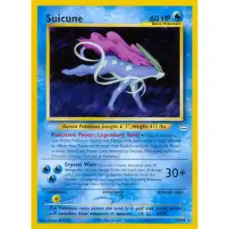 Neo Revelation - 27/64 - Suicune - Rare (Lightly Played)
