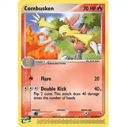 EX Ruby & Sapphire - 027/109 - Combusken