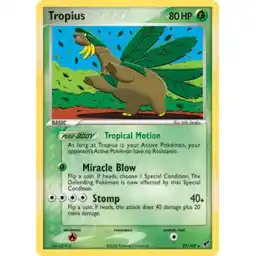 EX Deoxys - 027/107 - Tropius - Rare