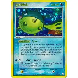 EX Team Rocket Returns - 027/109 - Qwilfish - Reverse Holo (Near Mint -)